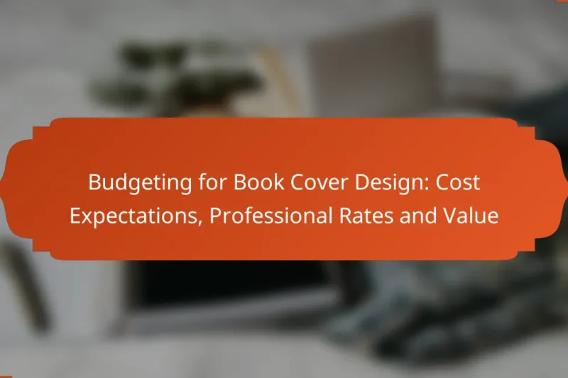 Budgeting for Book Cover Design: Cost Expectations, Professional Rates and Value