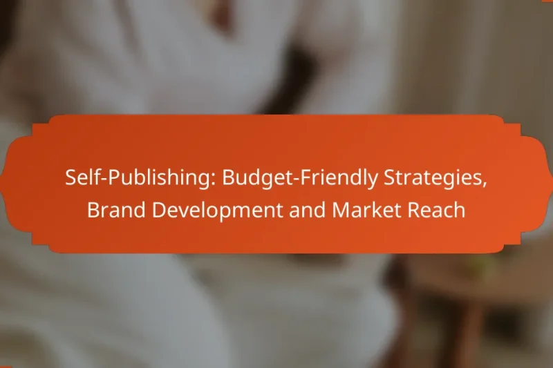 Self-Publishing: Budget-Friendly Strategies, Brand Development and Market Reach